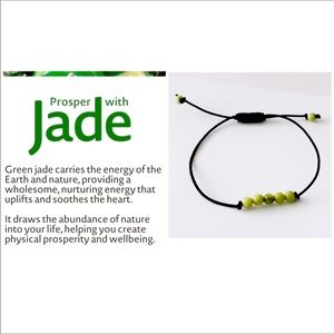 5 for $25 Super Cute Jade Adjustable Bracelet